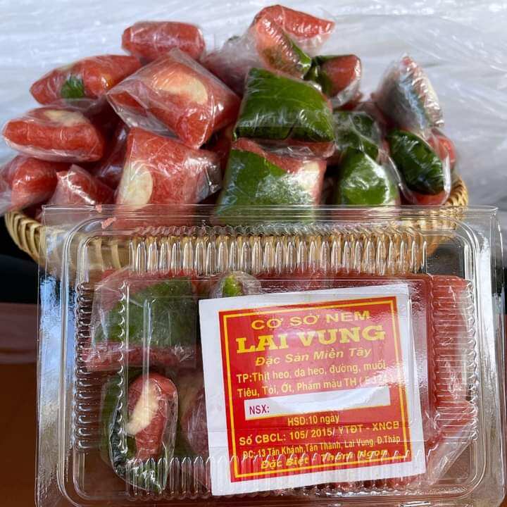 Nem Chua Lai Vung (10 Chiếc/Hộp)