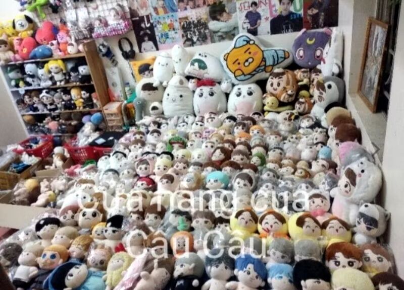 Gấu bông doll SHINee EXO BTS Seventeen RedVelvet NCT có sẵn