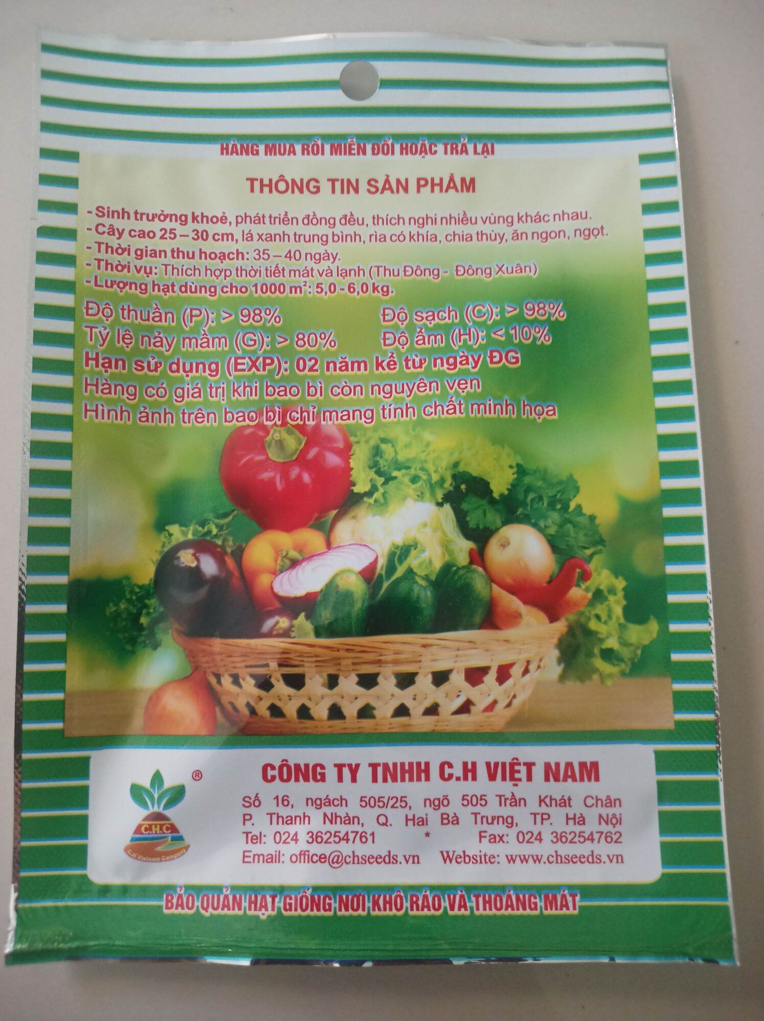 Hạt giống đậu rồng gói 5 gr