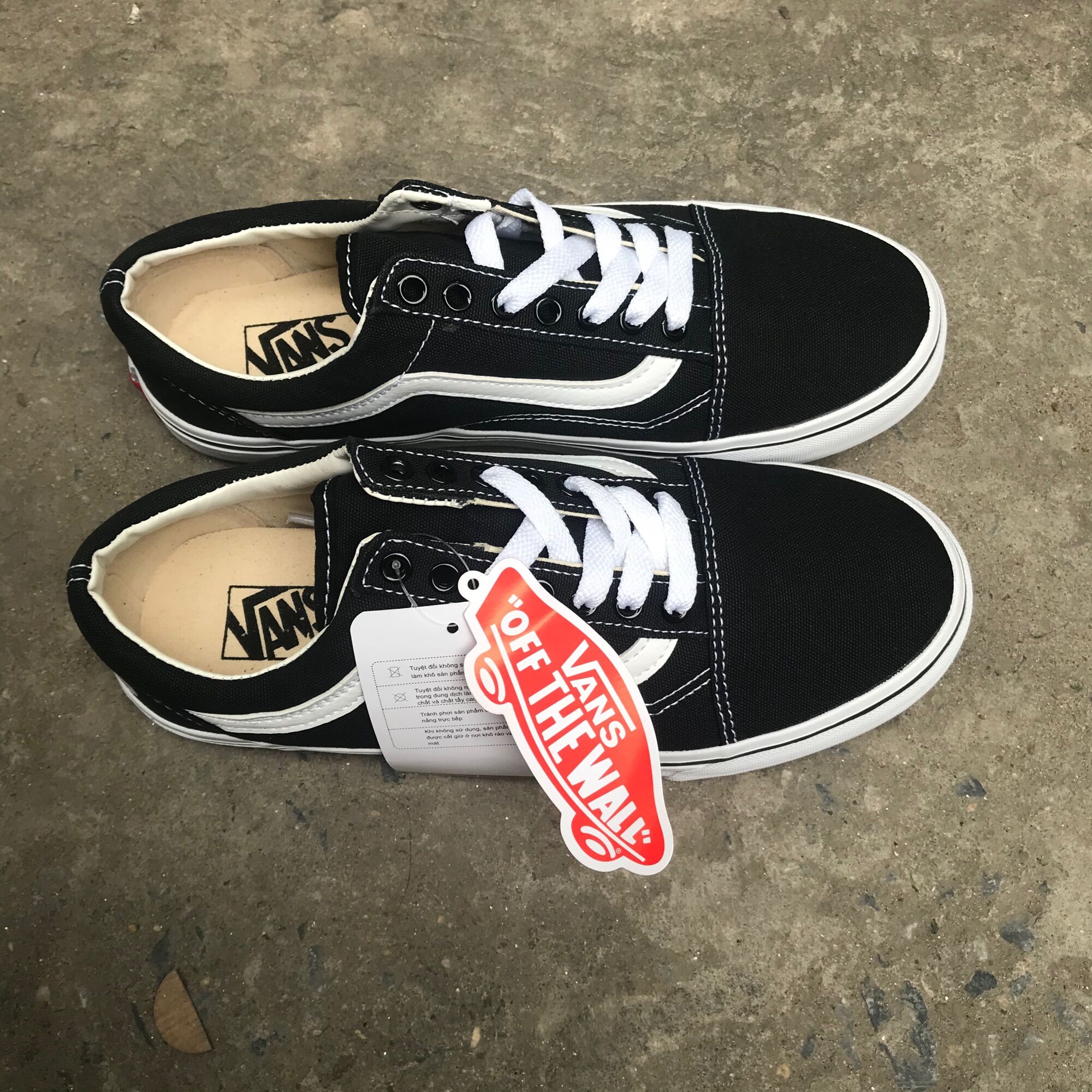 FULL BOX Giày Vans Old Skool Màu Đen Hàng Đẹp