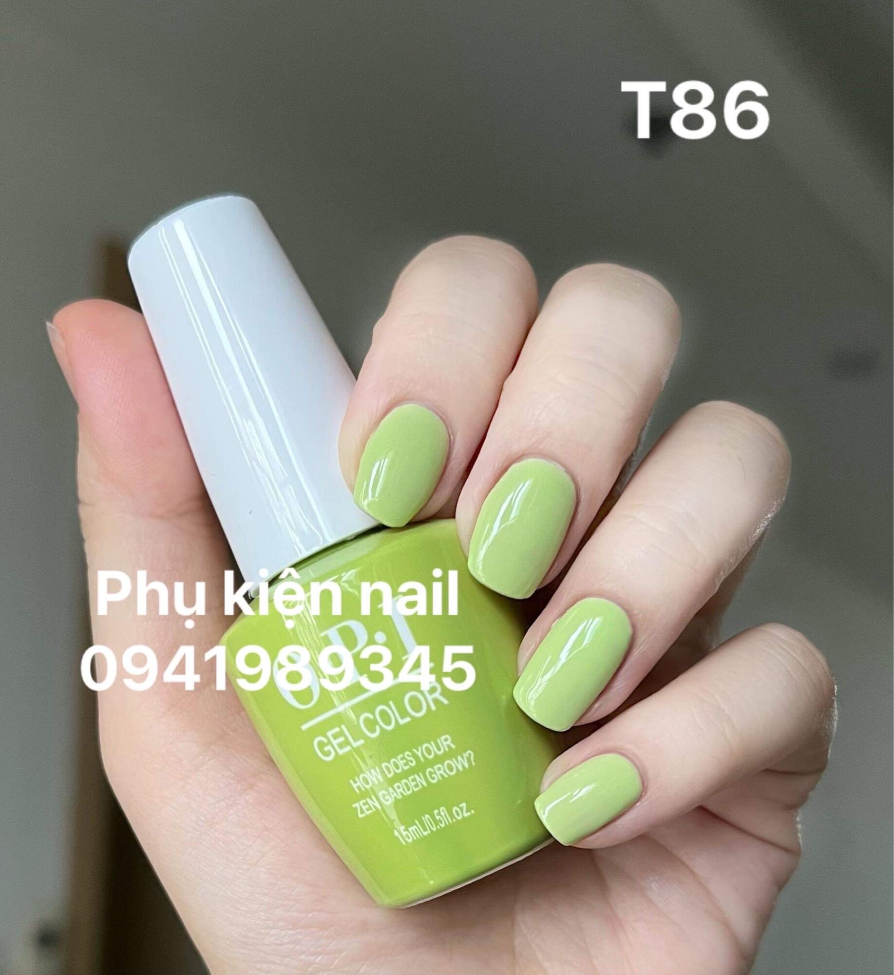 [HCM]Sale 50% Sơn Móng Tay -Sơn Gel Hơ Máy Opi (GCT86)