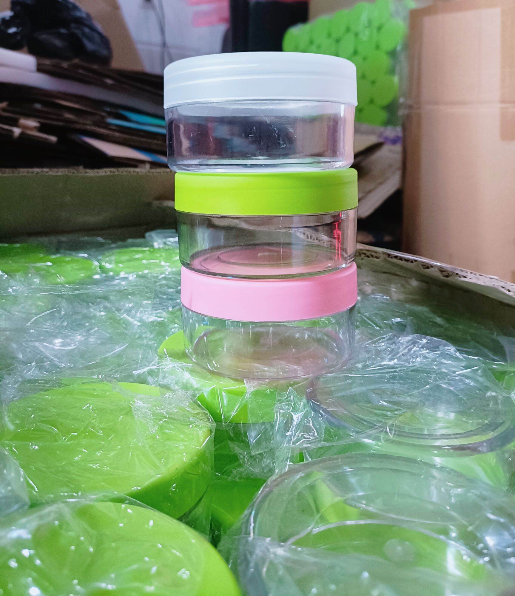 💥Combo 10💥 hủ nhựa cứng đựng kem 200gr