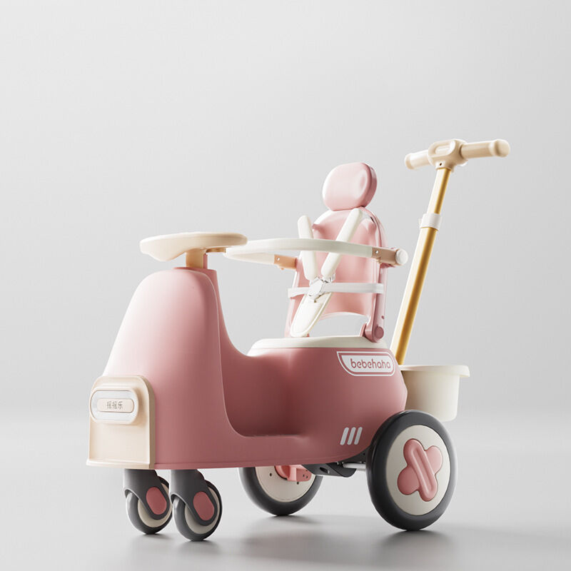 Multi-function Lightweight Folding Stroller 4 Wheels - 2