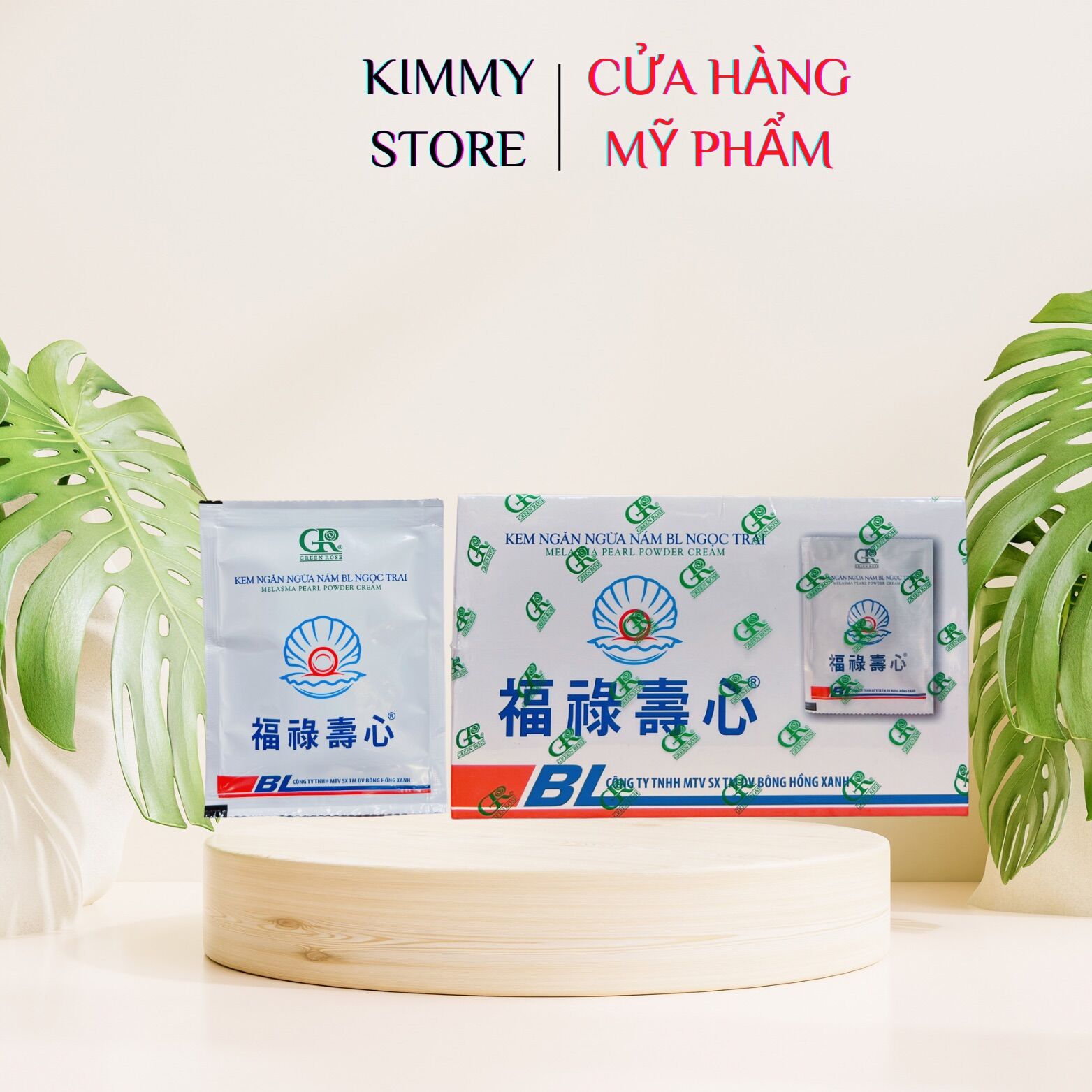 Kem tẩy nám BL dạng gói 8g