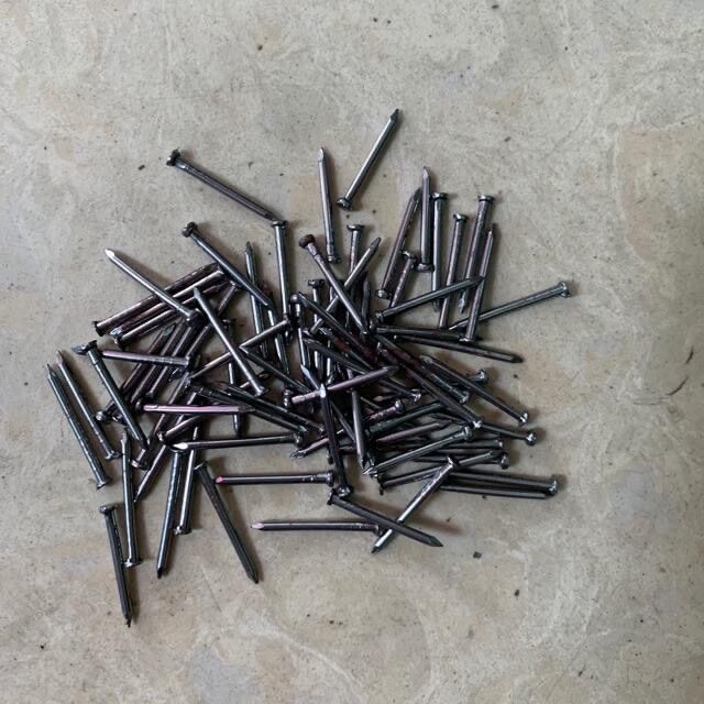 Đinh đóng gỗ,đinh thép đen (100g)
