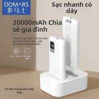 Pin Sạc Di Động Sạc Nhanh Không Cần Quét 20000mAh