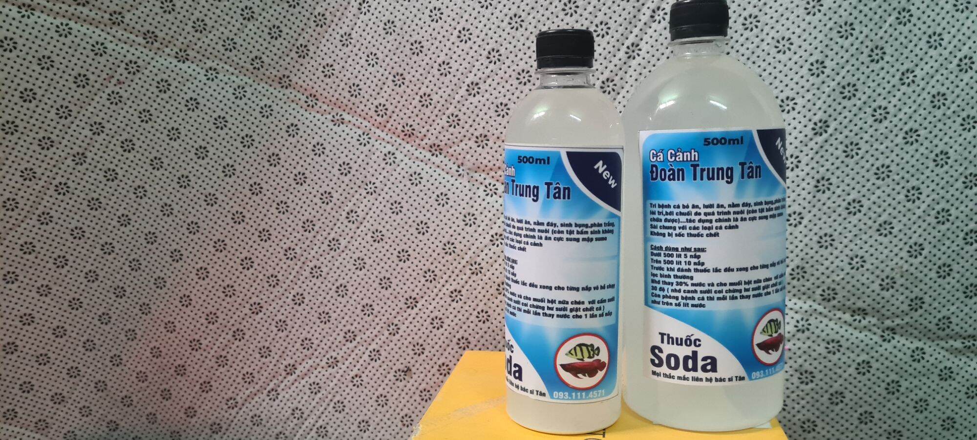 Chế phẩm soda cho cá kiểng loại 1 lít