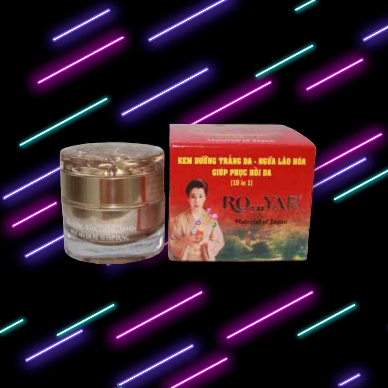 Kem romiyar dưỡng trắng da 10 tác dụng