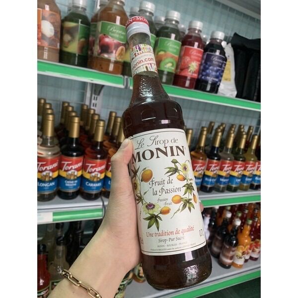 Siro/ Syrup Monin Pha Chế Chai Thủy Tinh 700ml Các Mùi