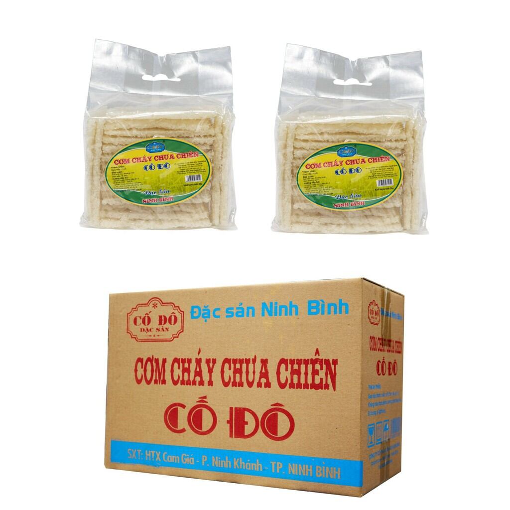 [BÁN SỈ- 1KG] Cơm Cháy Chưa Chiên Cố Đô Hoa Lư- Đặc sản Ninh Bình