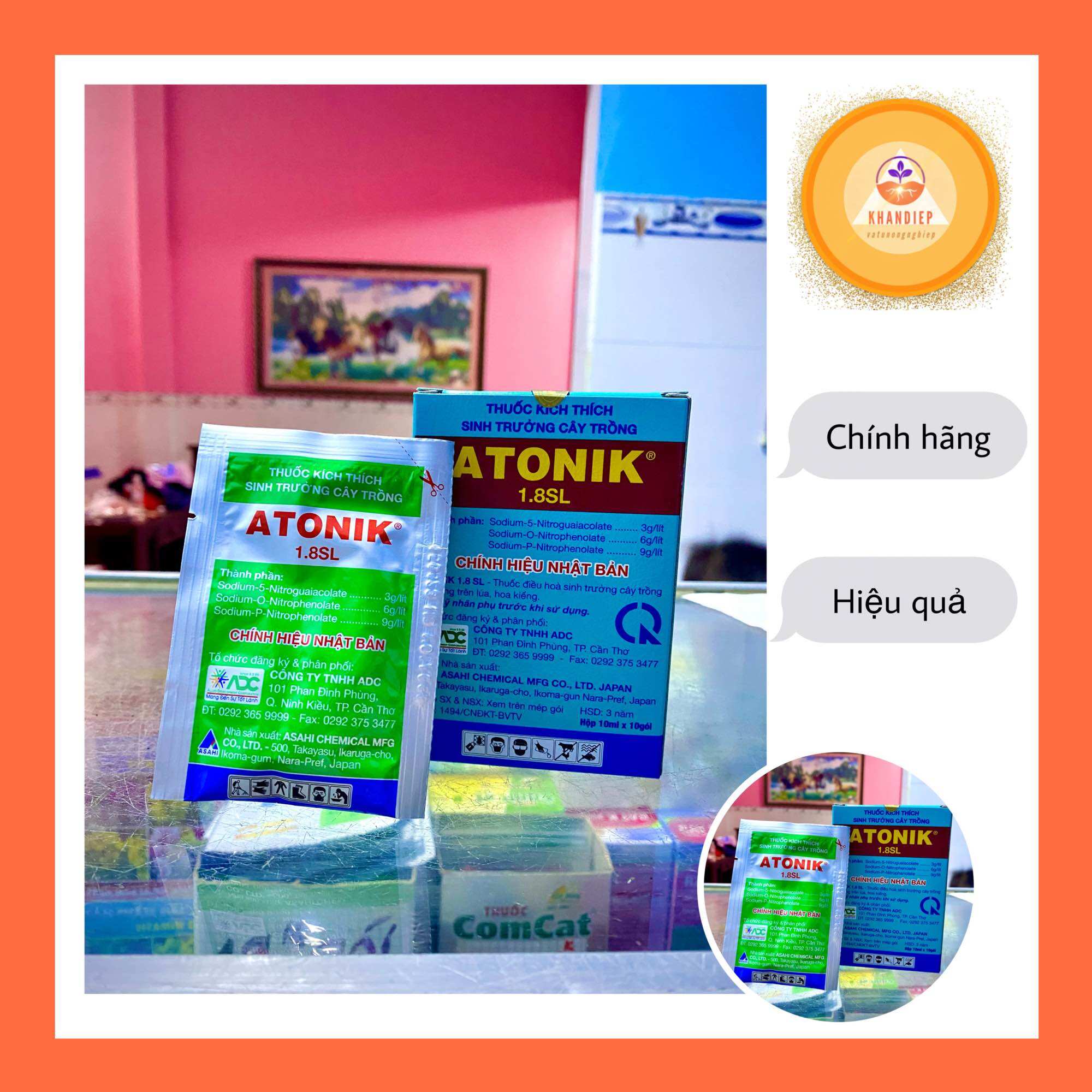 Kích rễ atonik