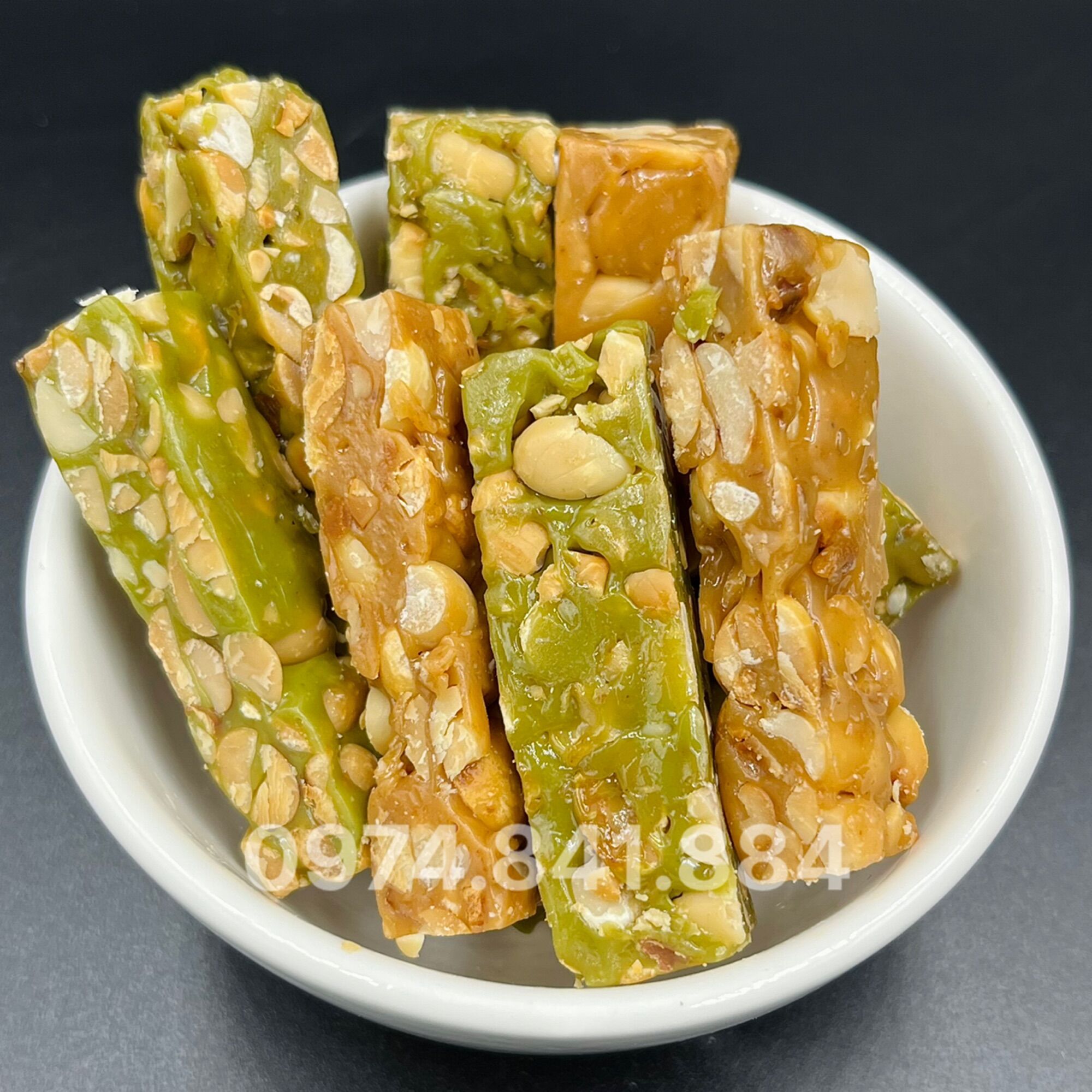 Kẹo dừa giòn - kẹo đậu phộng cốt dừa mix 2 vị 250g/ 500g/ 1kg - đồ ăn vặt - bánh kẹo - thèo lèo cốt dừa
