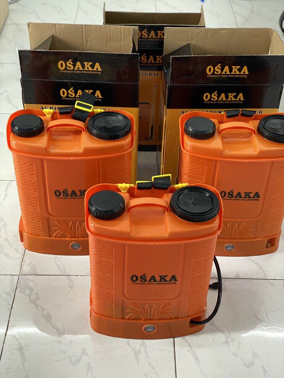 Bình xịt điện osaka 16L và 20L