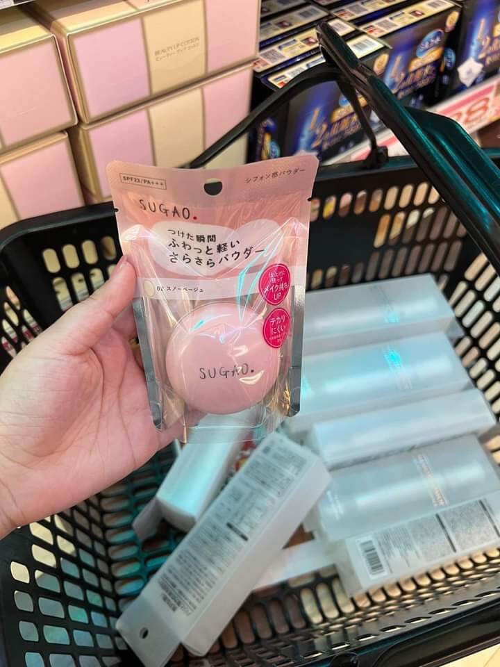 Kem nền chống nắng cc sugao spf23/pa+++ 25g