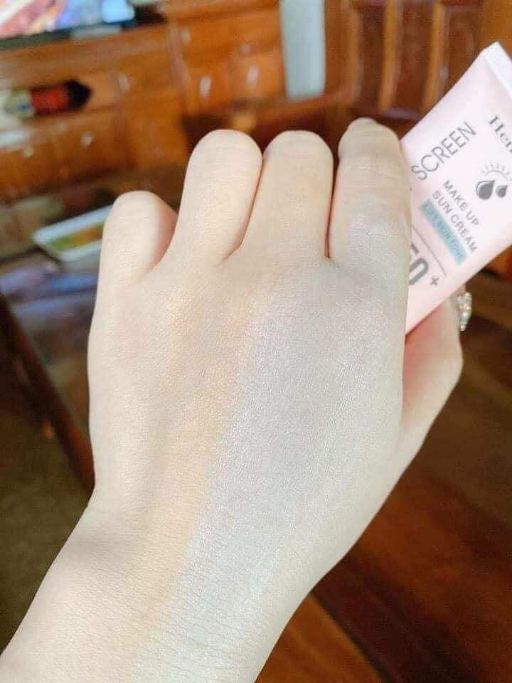 kem chống nắng trắng da Hemia