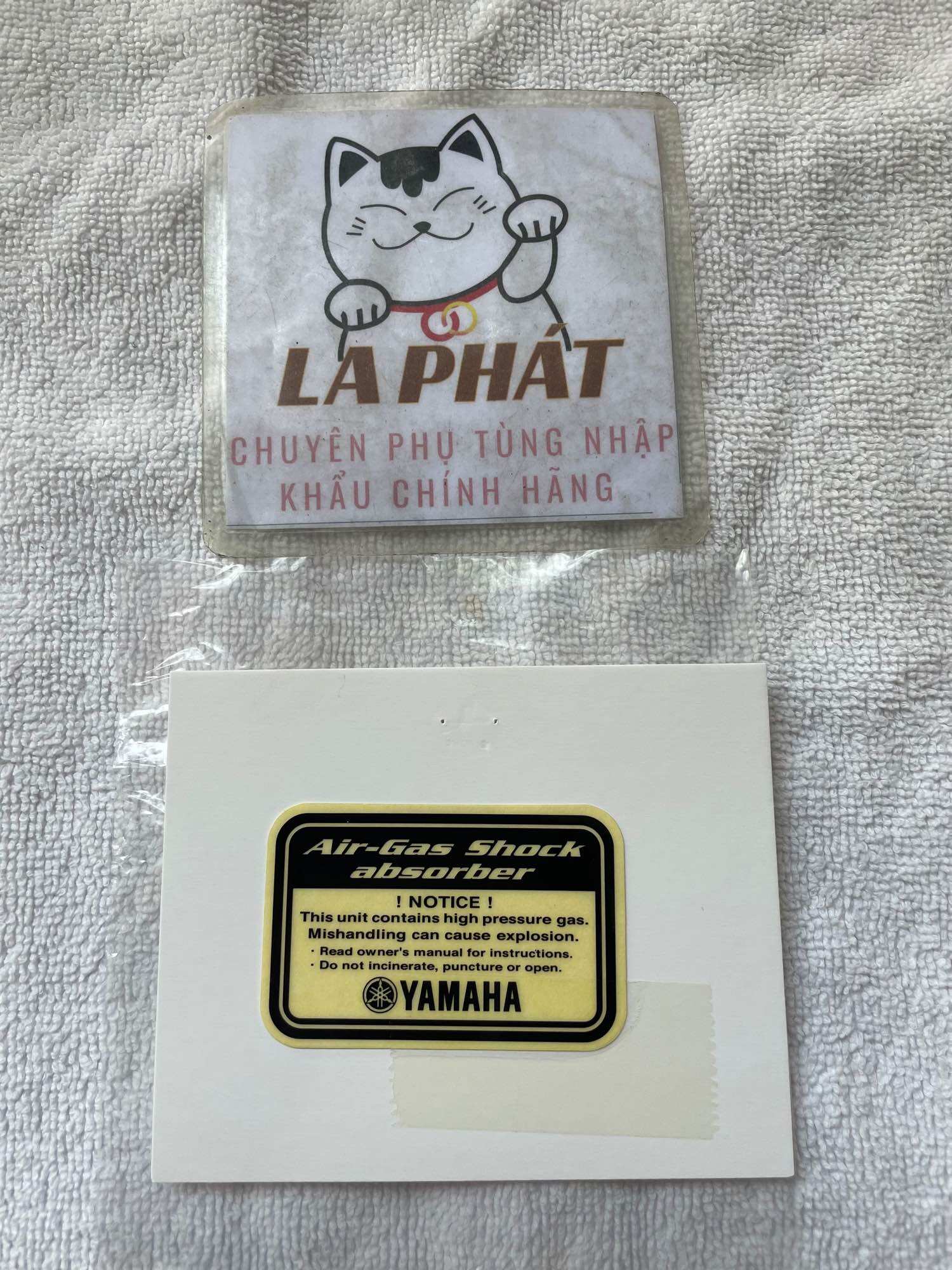 Bộ tem Yamaha dán phuộc sau jupiter