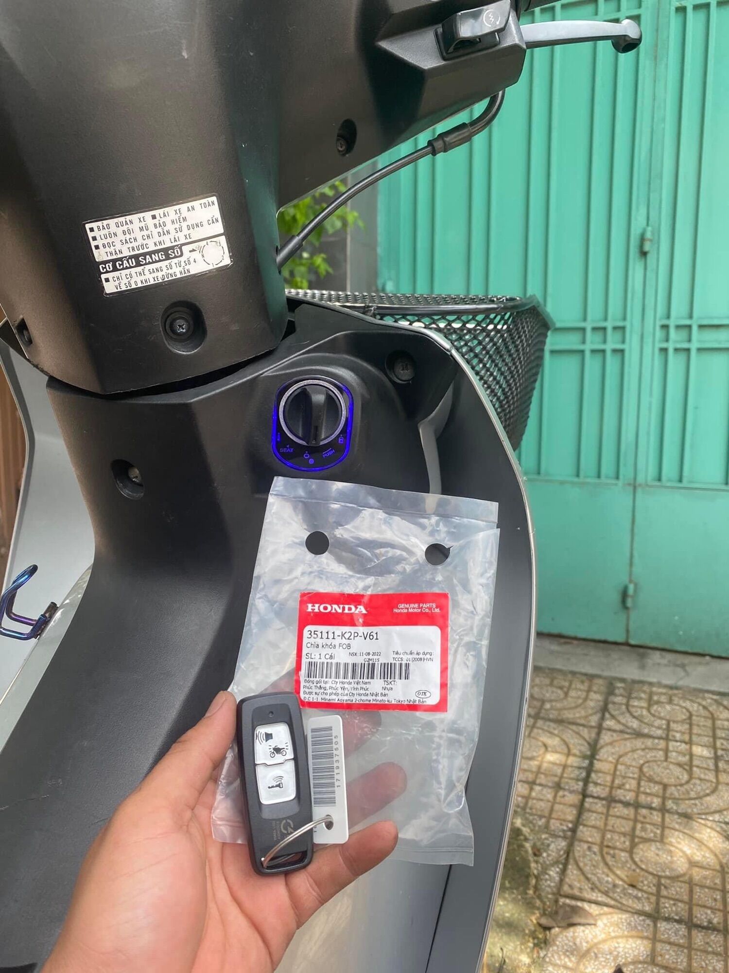 Smartkey Honda Mẫu Mới Nhất Dành Cho FUTURE,WAVE,WINNER V1,VISION 2010-2014,…