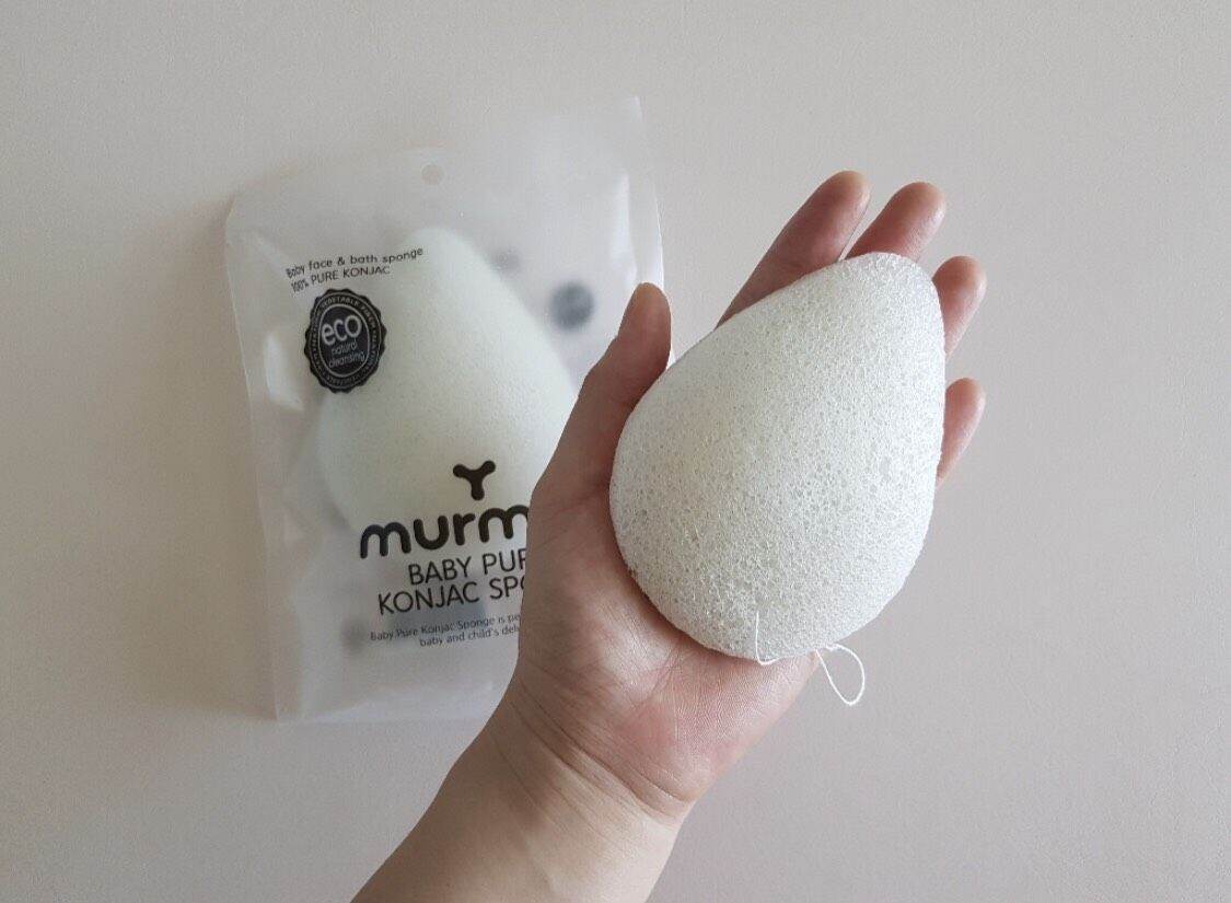 Bông tắm hữu cơ Murmur oganic Hàn quốc ( Chính hãng)