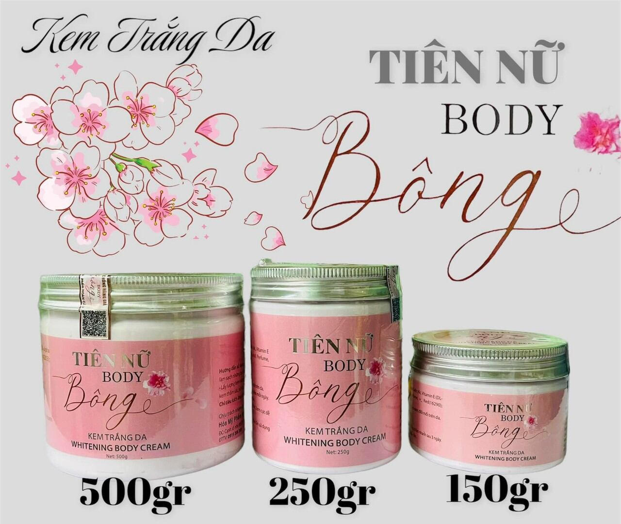 kem body bông