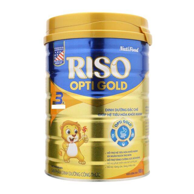 Sữa bột riso opti gold 3 900g