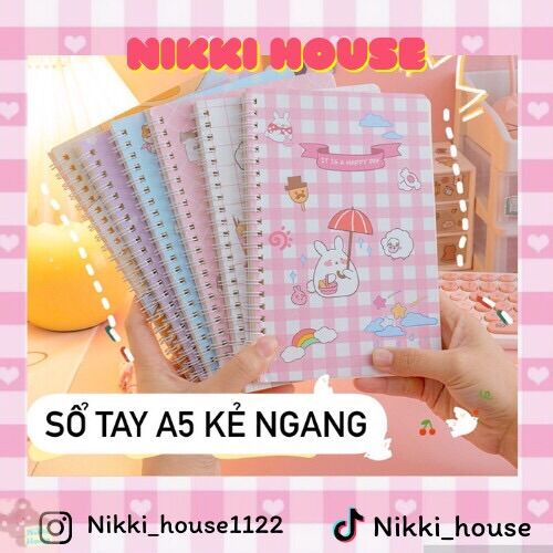 Sổ tay a5 cute