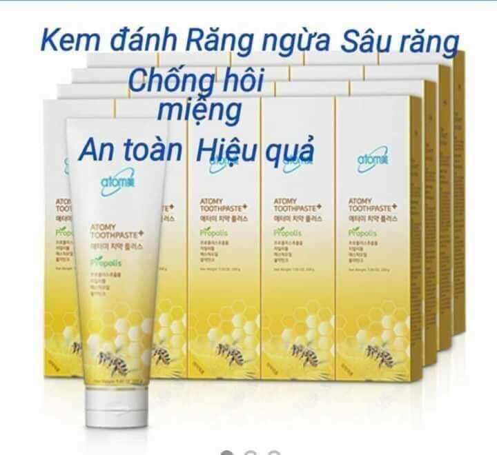 Kem Đánh Răng Atomy Hàn quốc tuýp 200 gam