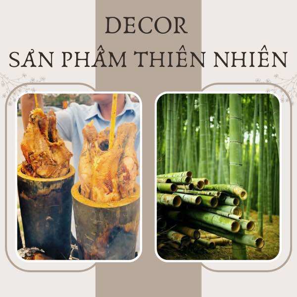 Ống tre nướng thịt 🔥 hàng cao cấp 🔥 ống tre nướng gà, ống tre nứa đa năng tự nhiên