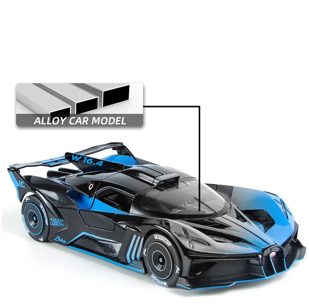 Mô hình xe kim loại tỷ lệ 1:24 Bugatti Bolids