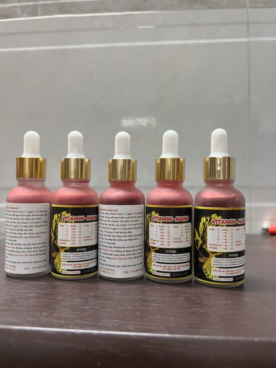 Vitamin nano Thái Lan dành cho chim cảnh