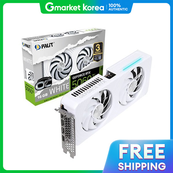 Emtek | Card màn hình PALIT GeForce RTX 5060 Ti WHITE OC D7 16GB EMTEK