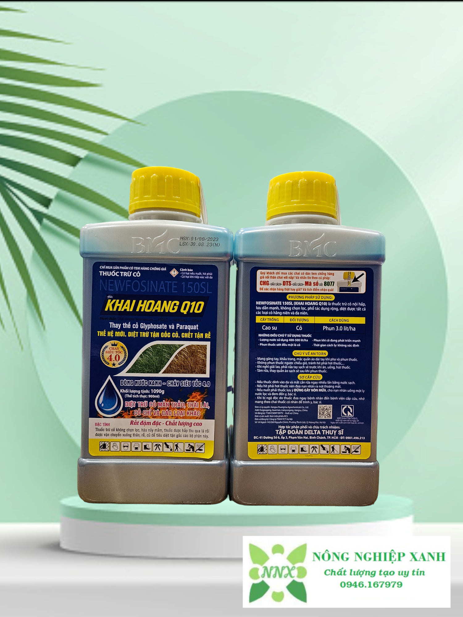 Thuốc Trừ Cỏ Khai Hoang Q10 900ml