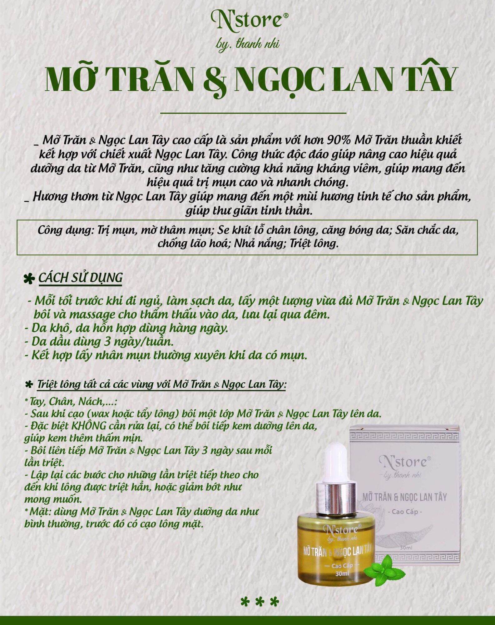 Combo triệt lông nách & bikini