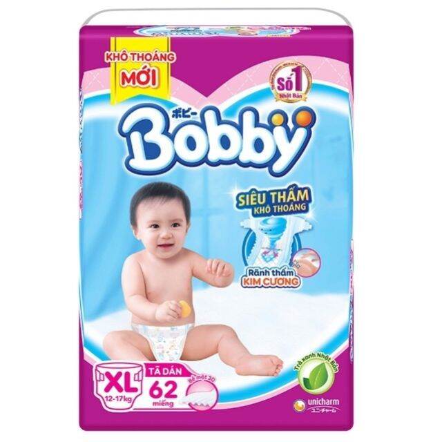 Tã Dán Bobby XL62