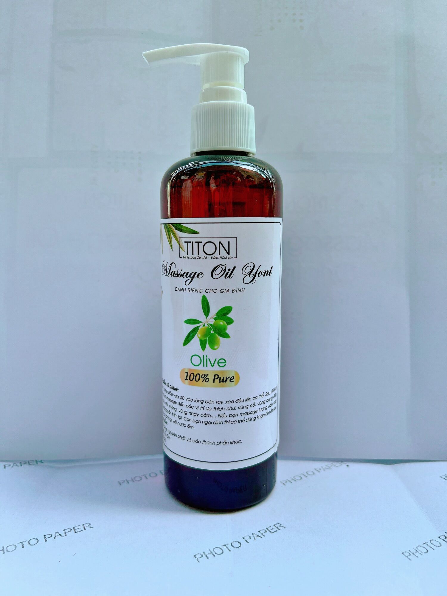 250 ml dầu Massage Yoni-Body Olive không mùi