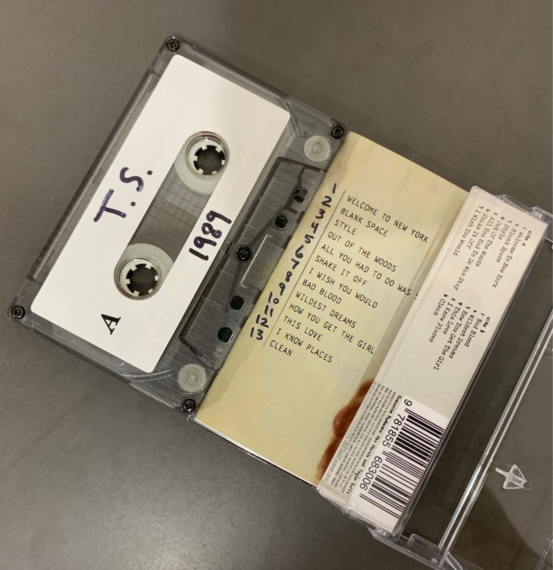 Băng cassette Taylor Swift TS 1989