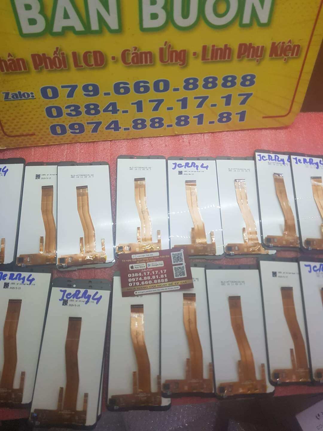 Màn hình wiko jerry4/k420 zin