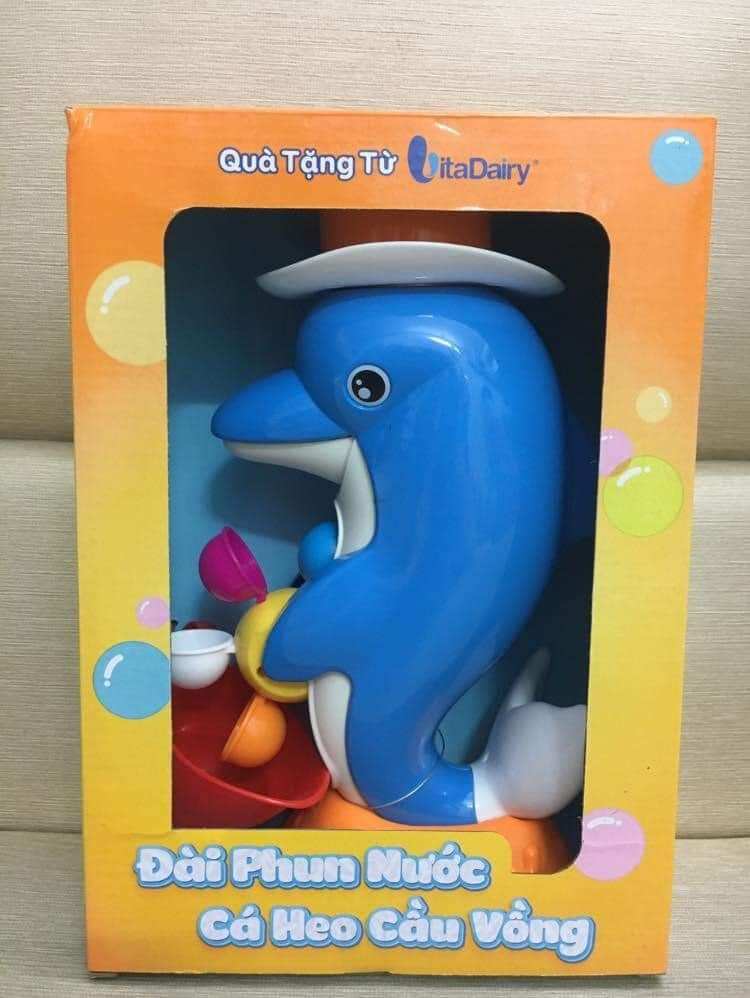 Đồ  chơi đài phun nước cá heo