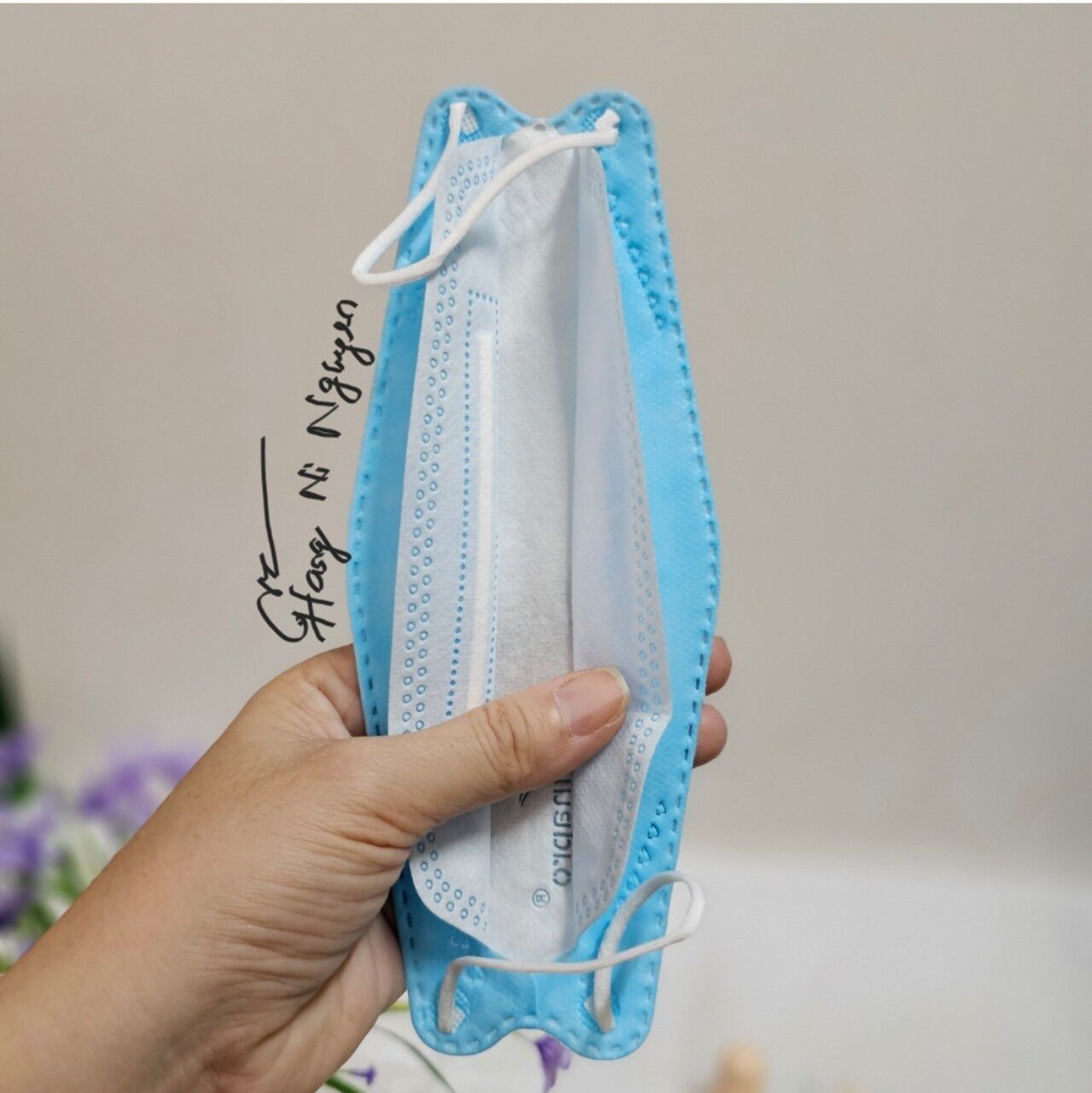 Túi 10 cái khẩu trang 4D vinapro