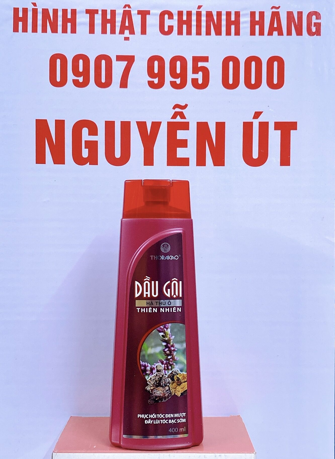 [HCM]Dầu gội hà thủ ô thorakao 400 ml