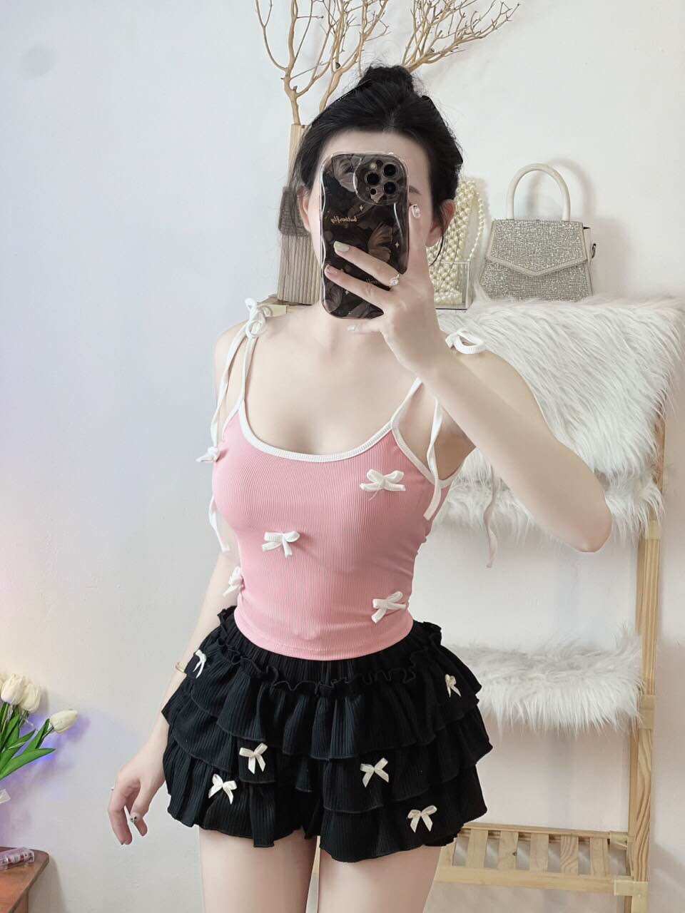 ÁO HAI DÂY NƠ (ảnh thật)