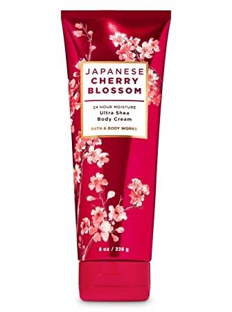 [Hcm]Kem Dưỡng Thể Toàn Thân Lưu Hương Mịn Da Bath And Body Works - Japaneese Cherry Blossom 226Gr