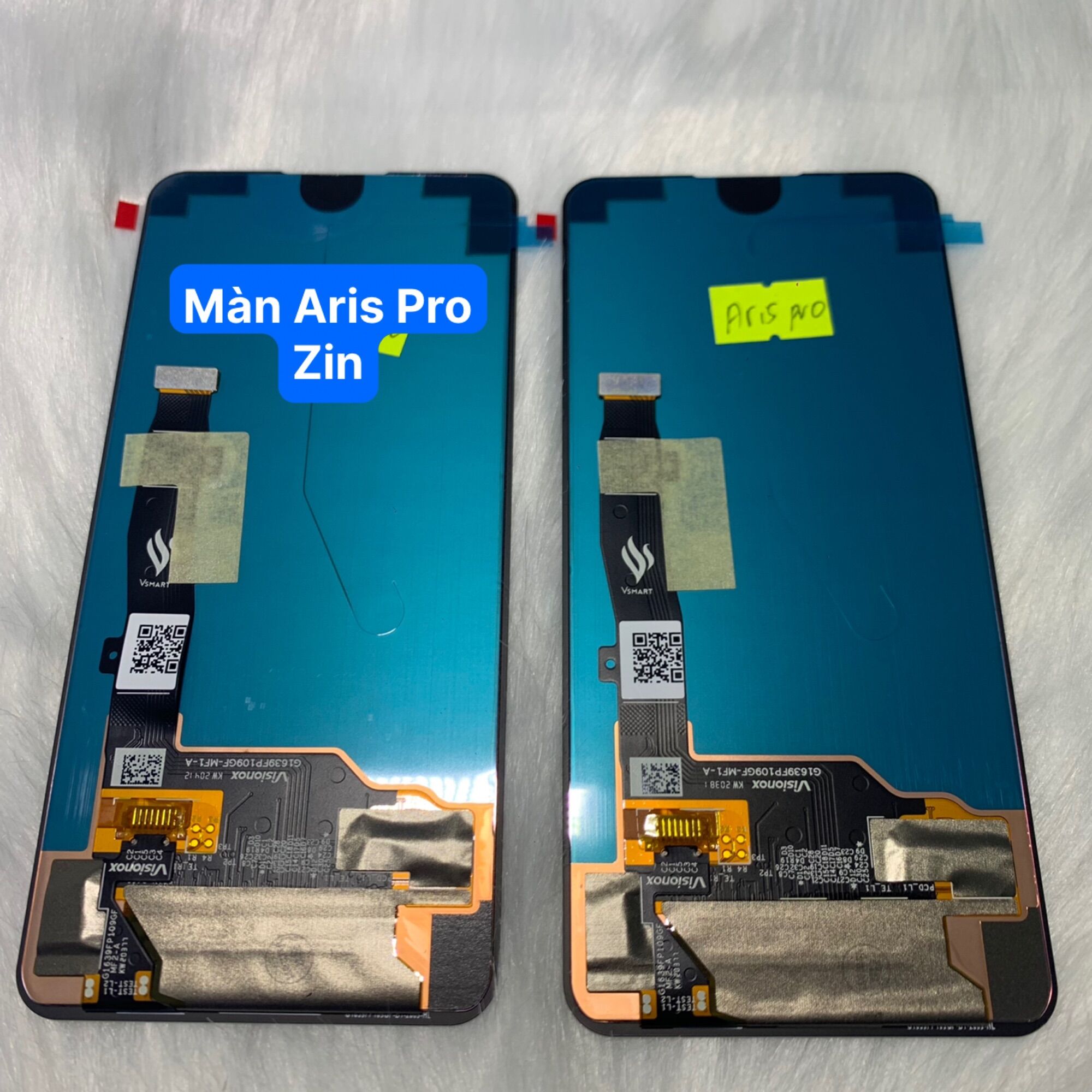 Màn vsmart aris pro zin hãng/ hiển thị sắc nét amoned