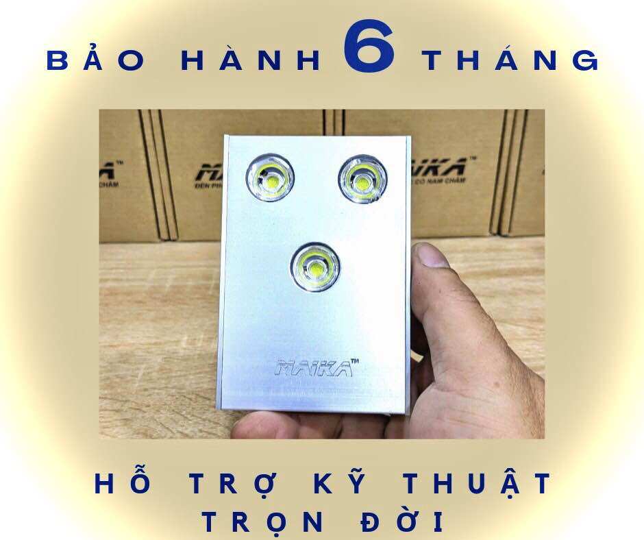 Đèn pin cảm ứng maika mk03 typec