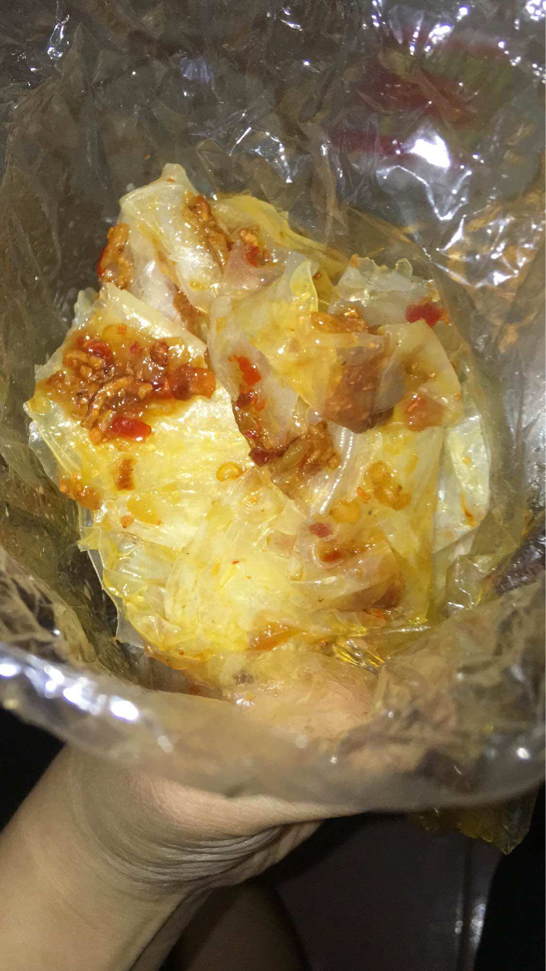 Bánh Tráng Sate ủ lá chuối