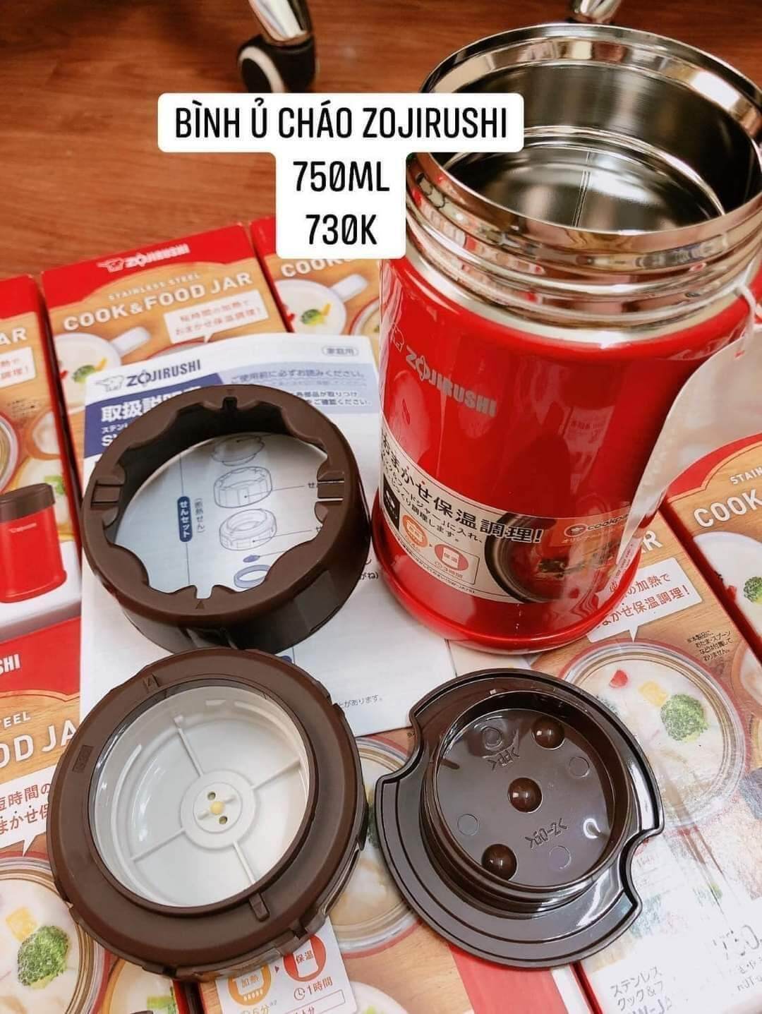 Bình ủ cháo Zorijushi 750ml