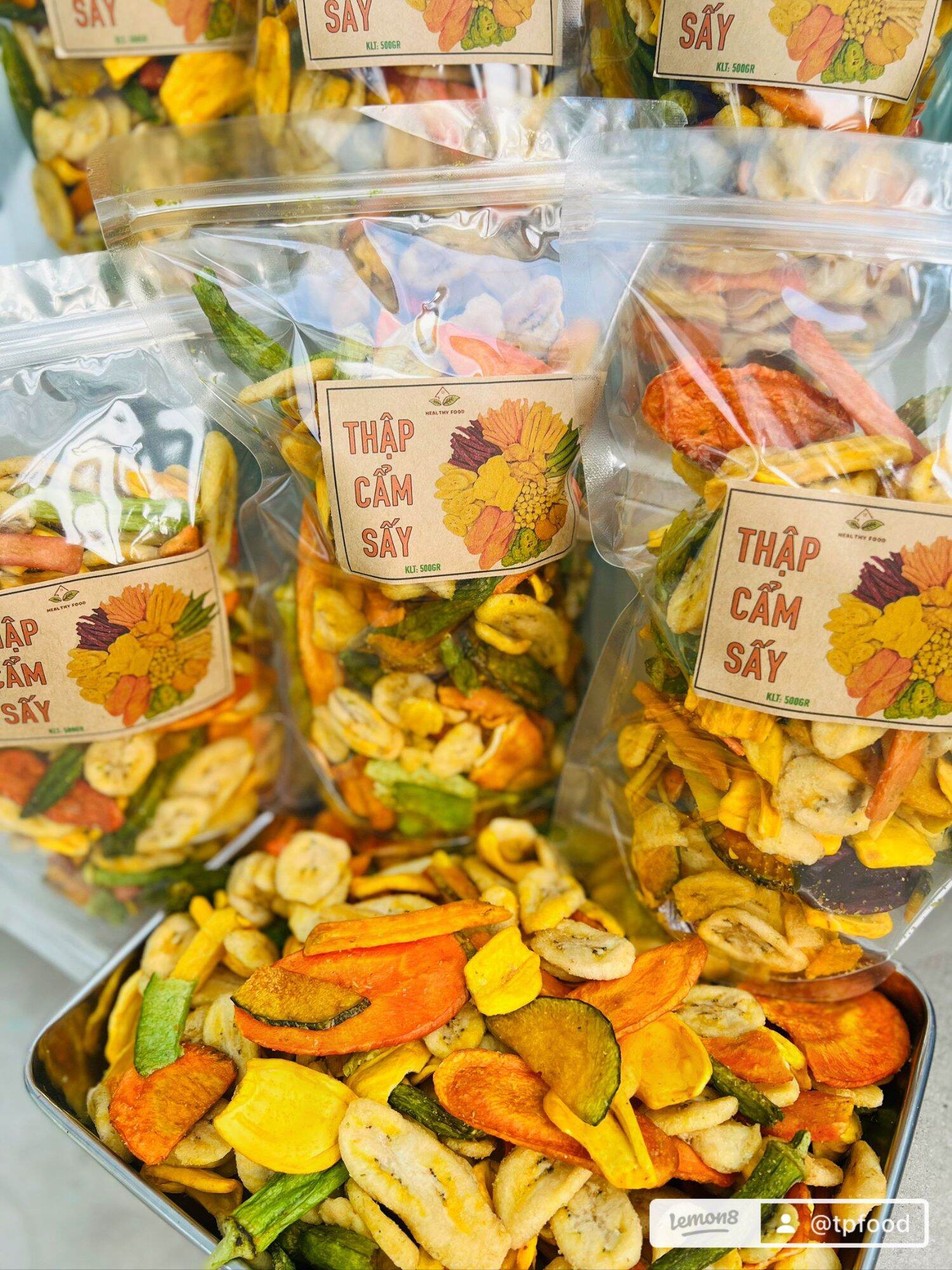 Trái cây sấy thập cẩm 500g (Hàng loại 1)