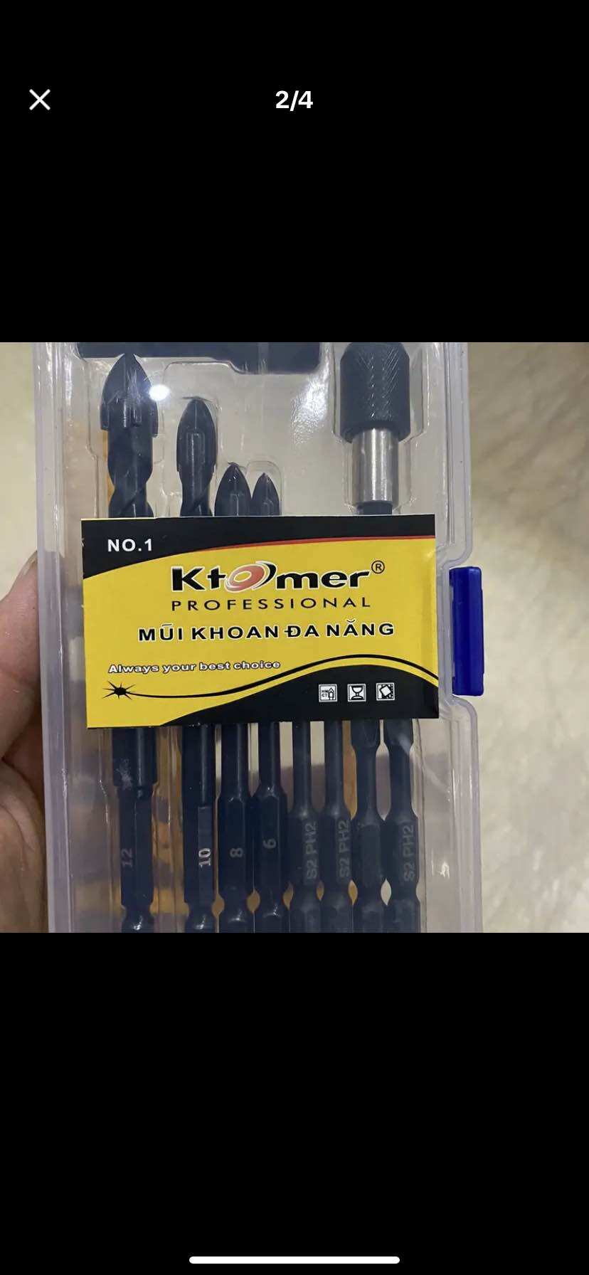 Bộ mũi khoan đa năng và vít L/G