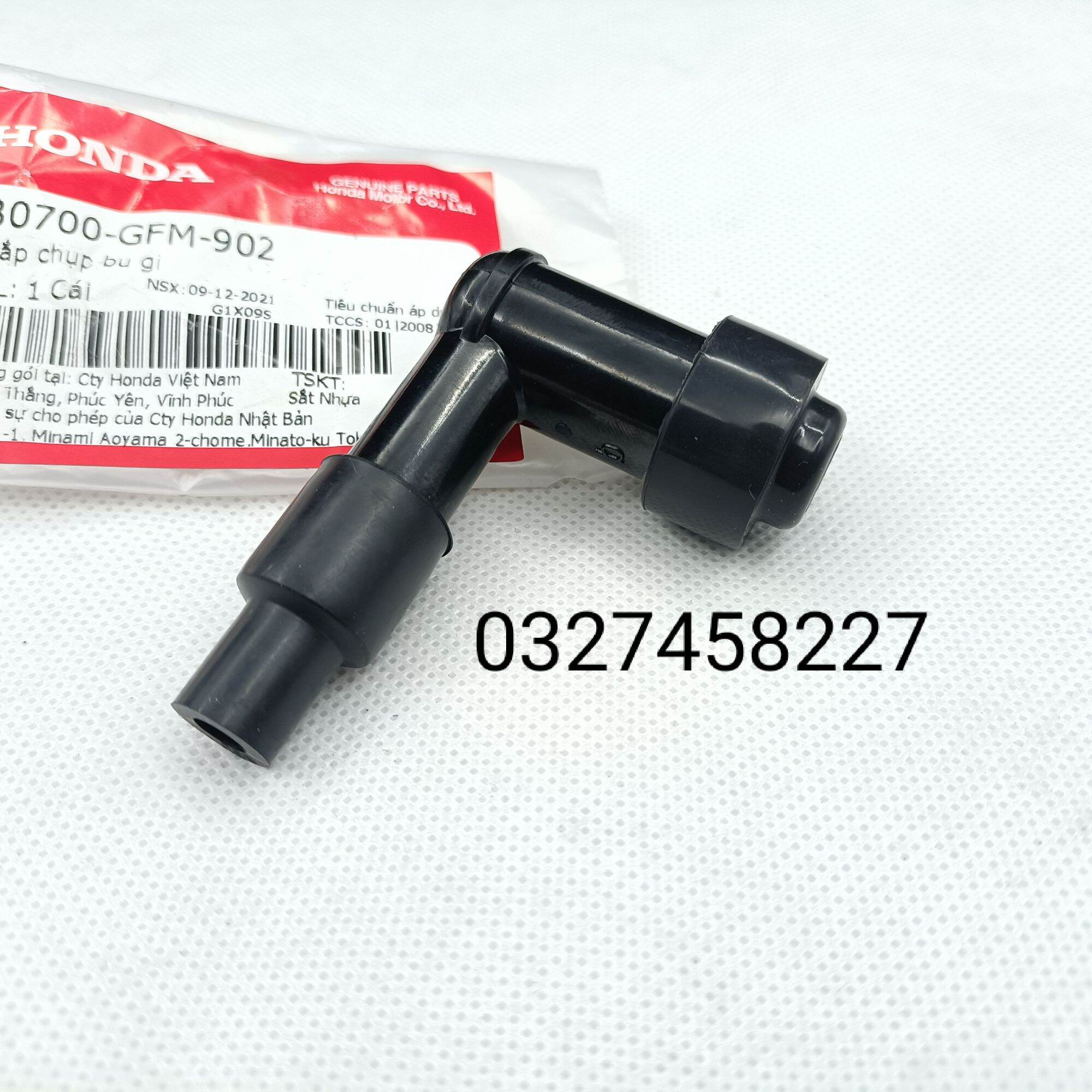 Đầu nắp chụp bugi xe DREAM, WAVE, FUTURE... zin honda..