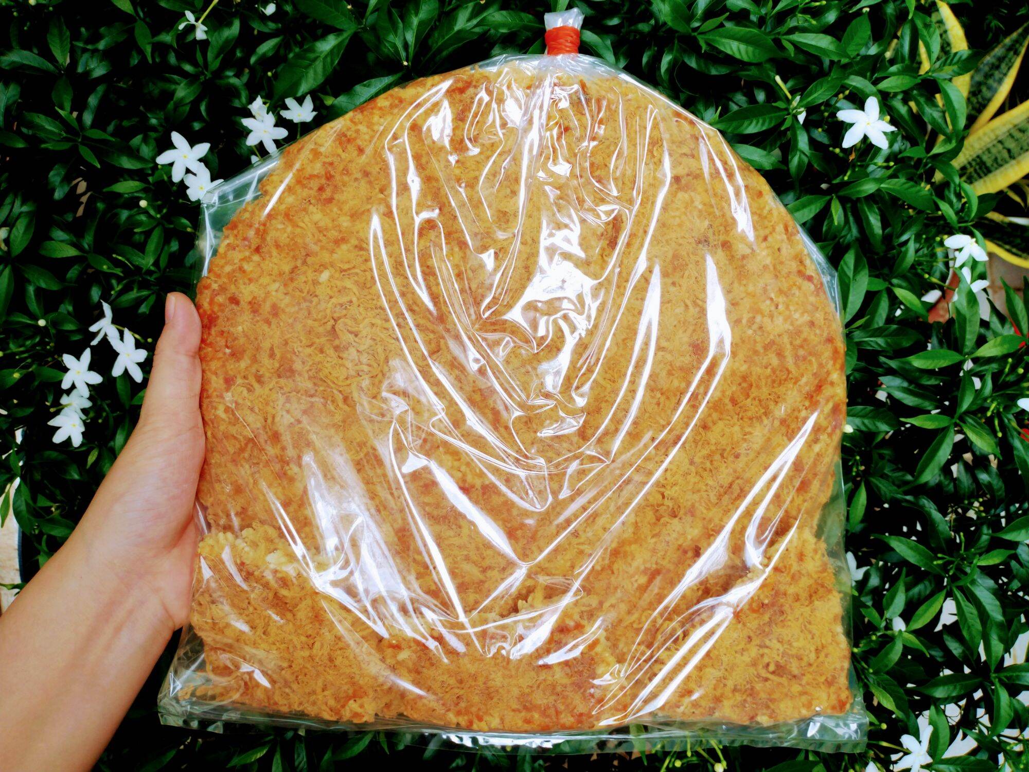 cơm cháy đáy nồi siêu chà bông 500gr (chính gốc đặc sản sài gòn)