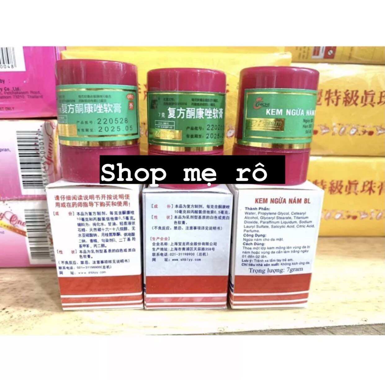 kem BL ngừa nám hủ 7gram (hàng trung và việt)